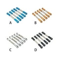 thumbnail image 3 of stanreset 5 Pieces 1/10 Scale RC Car Steering Linkages Model Vehicle Pull Rods Toy Repair Upgrade Modified Replacement for JLB JR Gold, 3 of 6