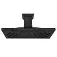 thumbnail image 4 of 48" ZLINE CrownSound Ducted Vent Wall Mount Range Hood in Black Stainless Steel with Built-in Bluetooth Speakers (BSKBNCRN-BT-48), 4 of 5