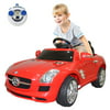Costway RED MERCEDES BENZ 300SL AMG RC Electric Toy Kids Baby Ride on Car