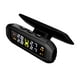 thumbnail image 3 of Sidaley Sistema de control de presión de neumáticos inalámbrico Universal TPMS, reloj de energía Solar, pantalla LCD, 4 sensores externos, Vehículos, repuestos y accesorios Mis, 3 of 6