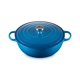 thumbnail image 1 of Horno holandés Le Creuset Signature de hierro fundido de 7,5 litros, color azul marsellés, 1 of 5