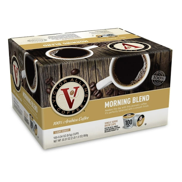 Victor Allen's Coffee Morning Blend Coffee Pods, 100 Count - Walmart