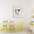 thumbnail image 2 of Stupell Industries Farm Friends Cow & Herbs Canvas Wall Art design by Nina Jacobs, 30 x 24, 2 of 7