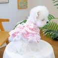 thumbnail image 5 of Stylish Puppy Camisole Tutu Dress with Lace Cake Design for Small Dogs Comfortable Pet Apparel, 5 of 5