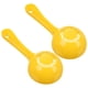 thumbnail image 2 of Cuchara de arroz semicircular 2pcs Pala de Porridge Cuchara de arroz de sushi (amarillo), 2 of 7