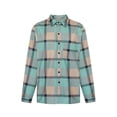 thumbnail image 2 of Innerwin Tops Long Sleeve Mens Blouse Party Button Down Slim Fit Shirts Light Blue 5XL, 2 of 7