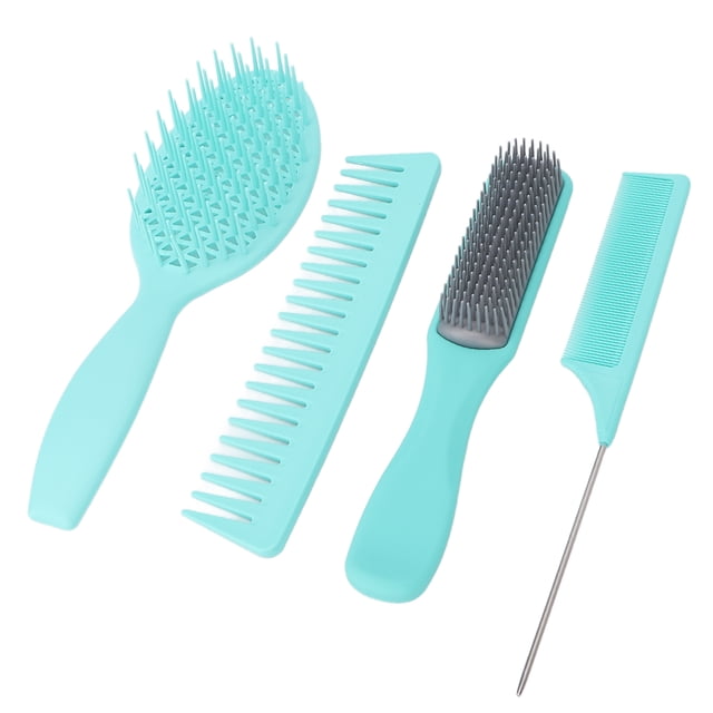 Hair Comb Set,4pcs Hair Comb Set Styling Comb Hair Brush Exceptional Craftsmanship