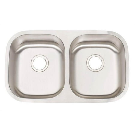 - Premium Undermount 0-Hole Double Bowl Kitchen Sink (17.75 in. L x 30 in. W x 9 in. H (15 lbs.))