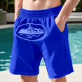 thumbnail image 1 of WILLBEST Pantalones Cortos Deportivos de Estilo Europeo y Hop Street para Hombre, Pantalones Casuales de Tendencia para Hombre, Pantalones Anchos Acolchados para Skateboarding de Calle Alta, 1 of 3
