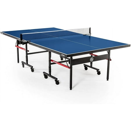 STIGA Advantage Pro Tournament Quality Indoor Table Tennis Table with Professional Level Net and Post Set T8581W