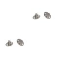 thumbnail image 4 of Scienceny Pestillo de gancho y ojo Cerradura de puerta de barra gruesa de acero inoxidable para accesorios de tableros de granero Base pequeña educativa base pequeña (0018) 2piezas Scienceny CBP351717, 4 of 5