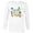 White, variant on Disney PIXAR Toy Story Crew Made for Fun - Long Sleeve T-Shirt for Men - Customized-White