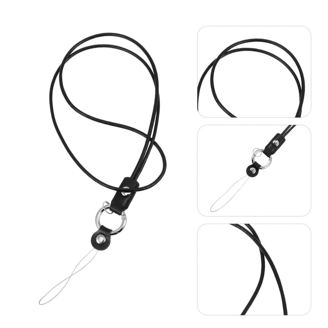 WRITWAA Lanyard Negro Para Resistente Para Uso Diario Con Portátil