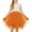 Orange, variant on LIJCC Girls' Bright Orange Multi-Layer Tulle Tutu Skirt - Elastic Waist for Comfort & Easy Fit - Flowy, Lightweight Design Perfect for Dance Recitals, Birthday Parties & Dress-Up Play