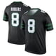 thumbnail image 1 of Jersey De Rugby Jersey Bordado Jets #8 Rodgers Summer Style Rugby Nueva Ropa Deportiva Negra - Xxl, 1 of 2