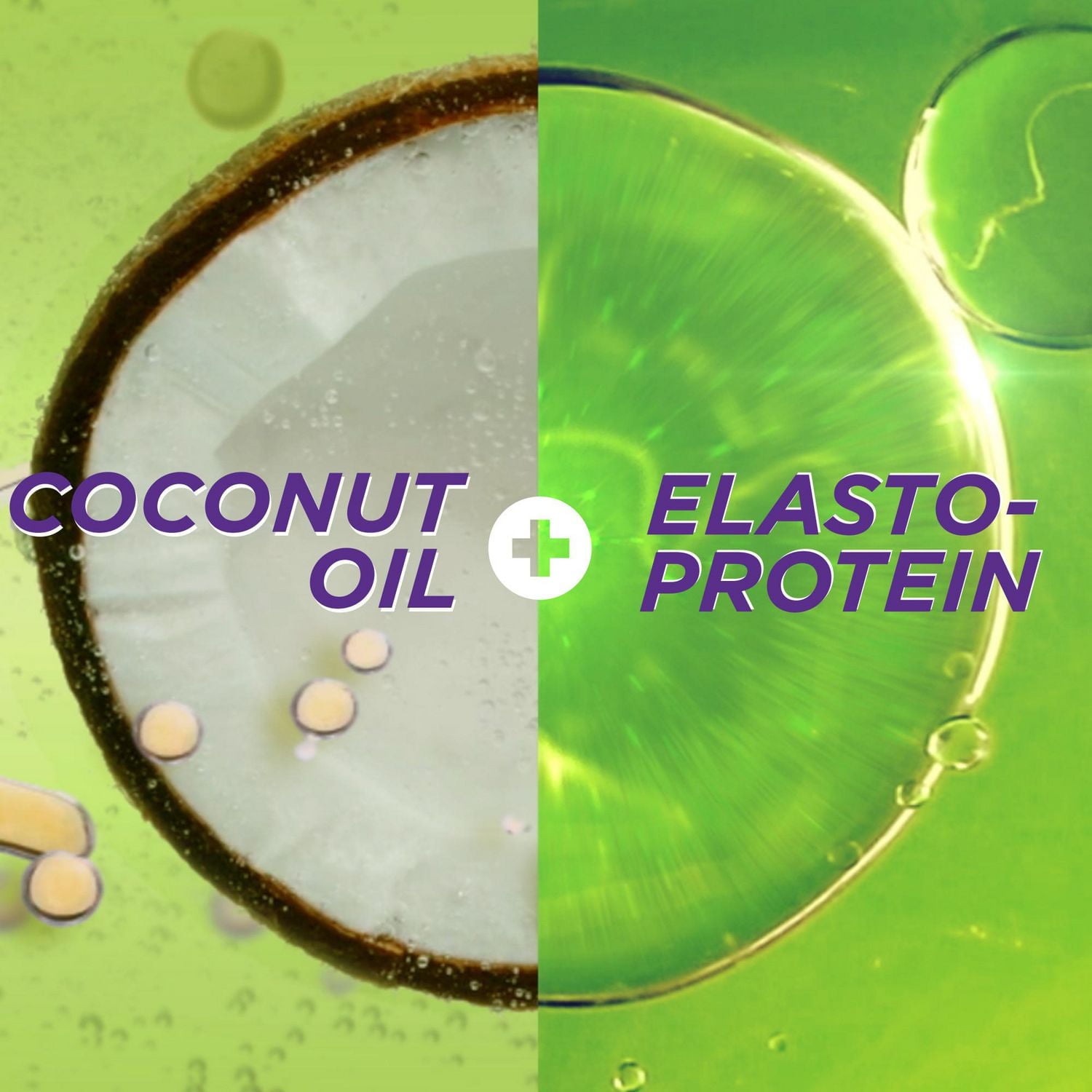 Garnier Fructis Curl Air Dry Hair Cream, Sulfate Free, Coconut Oil & Elasto-Protein, 300 mL