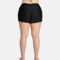 thumbnail image 4 of Alove Women Plus Size Swim Shorts High Waist Board Shorts Stretchy Color Contrast Swimsuit Bottoms, 4 of 4