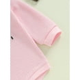 thumbnail image 7 of Suealasg Newborn Baby Girl Sweater Romper Birthday Clothes Long Sleeve Letter Knitted Bodysuit 6 12 18 Months Infant Girl Birthday One Piece Clothes, 7 of 7