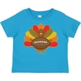 thumbnail image 3 of Inktastic Thanksgiving Day Turkey Football Fan Boys or Girls Toddler T-Shirt, 3 of 5