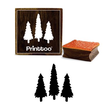 Printtoo To And Fro Word Design Square Wooden Rubber Stap Diary Card...