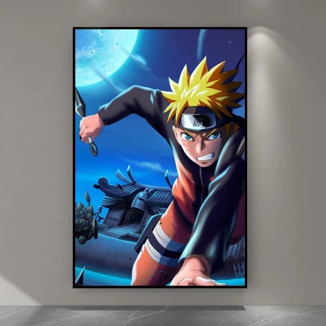 Uzumaki-Póster de Naruto, impresión de papel para el hogar, sala de estar, dormitorio, entrada, Bar, restaurante, cafetería, arte, pintura, decoración