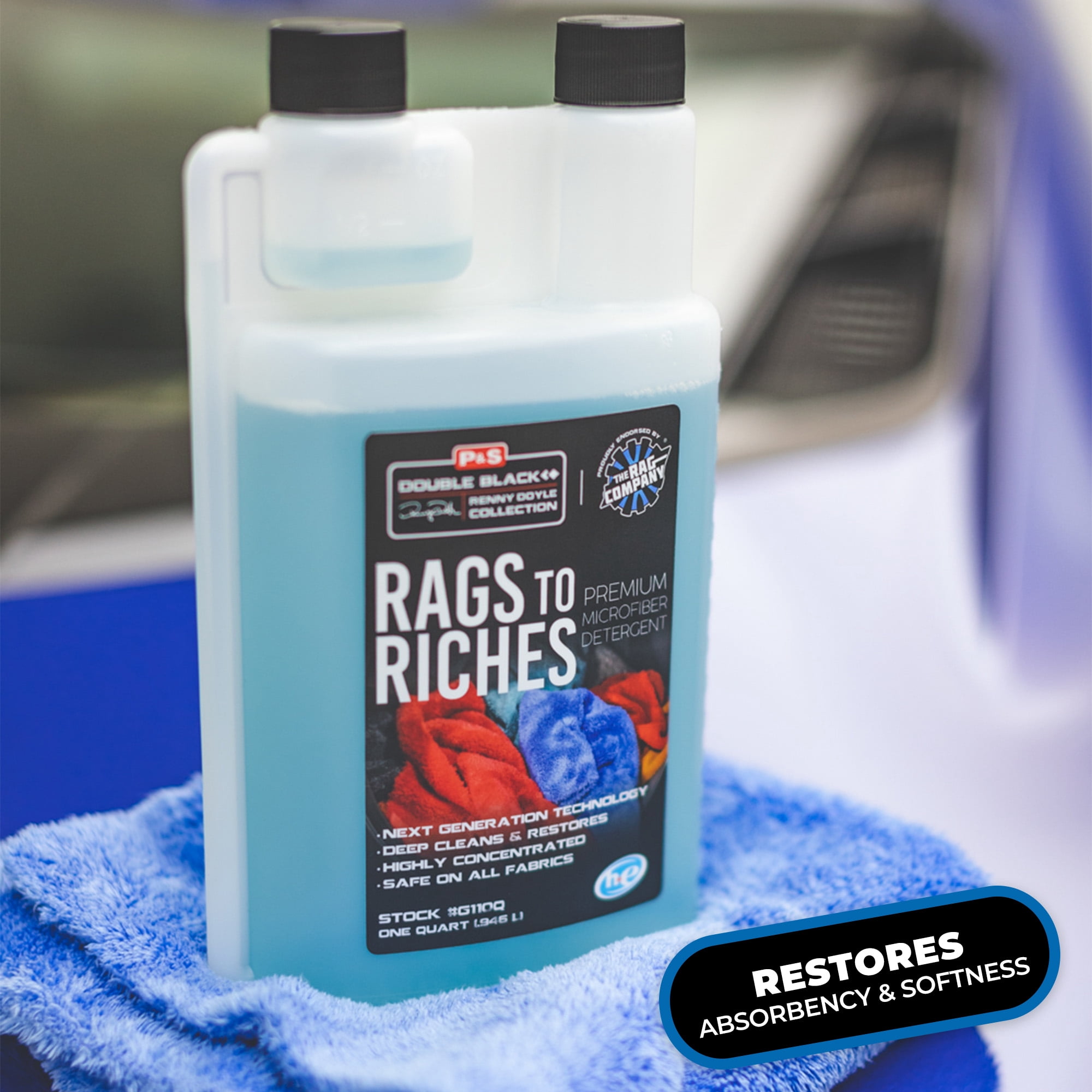 P&S Professional Detail Products - Rags to Riches - 1 Quart