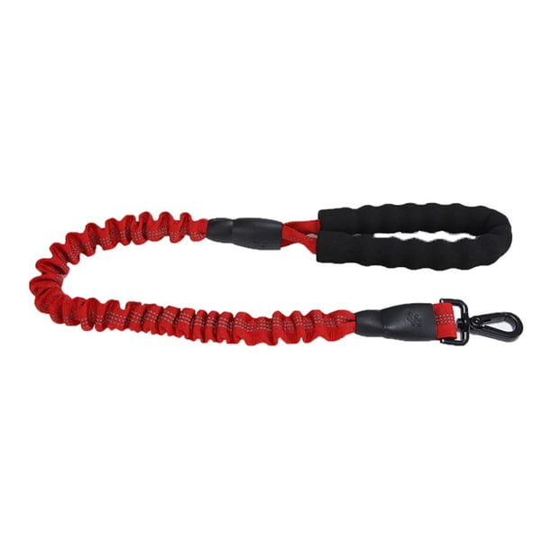Cuerda de tracción para mascotas elástica Yuyangstore Cuerda para caminar para perros Rojo