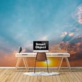 thumbnail image 2 of IDEA4WALL 4pcs Floral Peel and Stick Wallpaper Removable Wall Murals Large Wall Stickers for Home Decoration, 66"x24", 2 of 4