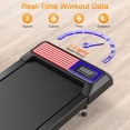 thumbnail image 2 of Hind 2.5HP Treadmills, Compact Under Desk Walking Treadmill Pad with Handle Bar Removable, 0%-8% Incline, Remote Control and LED Display, Red, 2 of 10