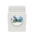 thumbnail image 1 of Winter Sport Skiing Athletes Freestyle Skiing Desk Pencil Holder Cup Pen Organizer, 1 of 4
