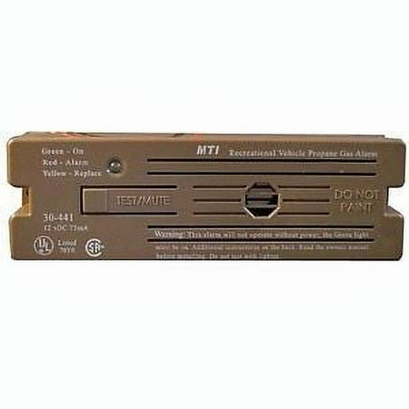 Safe-T-Alert 30-441-P-BR Brown Fleetwood Surface Mount 12 Volt LP Alarm Detector