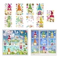 thumbnail image 3 of GUOOL 9 Sheets Happy Easter Window Stickers Double Sided Removable ,Easter Window Decals Decorations Easy to Use for Kids Party Home A, 3 of 9