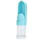 thumbnail image 4 of Dispensador de botella de agua telescópico, taza plegable portátil para mascotas, para perros, gatos, viajes, beber, azul, 4 of 5