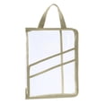 thumbnail image 1 of WRKEKC ‌Transparent A4 Portable Folder with Zipper‌ - Student Test Paper Storage Bag, Made of Good Material, Water-resistant, Secure Zipper Closure, Available in Blue, Green, Pink, Brown Colors, 1 of 8