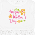 thumbnail image 4 of Inktastic Happy Mothers Day with Flowers Girls Toddler Dress, 4 of 5
