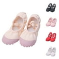thumbnail image 7 of ZACPNCV Ballet Shoes for Girls Elastic Arch Ballet Slippers Dance Shoes for Toddler for Perform Dance Yoga Black 8-9 Years, 7 of 7