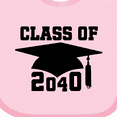 thumbnail image 4 of Inktastic Class of 2040 Graduation Boys or Girls Baby Bib, 4 of 4