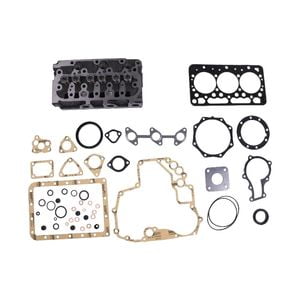 CARTEX D722 D722-E3B-BC-5 Complete Cylinder Head With Valves and Full Gasket Kit 6698144 7245960 7015472 for FITS Kubota Engine FITS Bobcat Excavator 320 323 324 Loader MT52