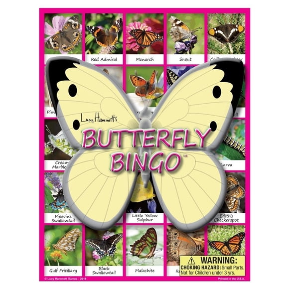 Juego educativo de bingo de mariposas Lucy Hammett para 3+