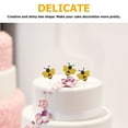 thumbnail image 3 of Raindrops 24pcs Bumble Bee Cupcake Toppers Bee Cupcake Picks Cake Decorations For Bee Theme Baby Shower Birthday Party Decoration Supplies, 3 of 8