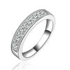 Virginia Cubic Zirconia Anniversary Wedding Band Ring Womens Ginger Lyne Collection