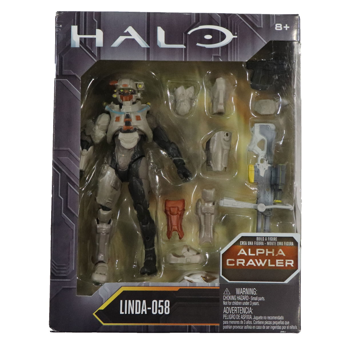 Mattel Halo Spartan Linda 058 6 Inch Action Figure With Armour And