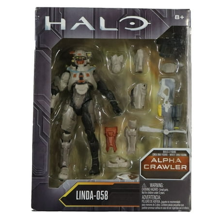 Mattel Halo Spartan Linda-058 (6-inch) Action Figure with Armour and Guns
