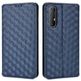 thumbnail image 1 of For Oppo Reno3 Pro 5G/Find X2 Neo Anti-scratch Wallet Stand PU Leather Shell Imprinting Rhombus Phone Case, 1 of 5