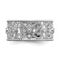 thumbnail image 5 of 14k White Gold Diamond Vintage Band RM5707, 5 of 5