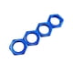 thumbnail image 1 of 4 tuercas hexagonales para rueda Arrma 6S Notorious Karton Outcast Typhon Talion 1/7 1/8 RC Azul, 1 of 5