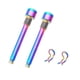 thumbnail image 2 of Pernos de freno de disco de bicicleta perfecl 2 piezas pernos de Abrazadera de freno tornillos M4 multicolor, 2 of 8