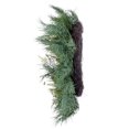 thumbnail image 3 of Vickerman 24" Artificial Mixed Fern Cedar Wreath, 3 of 6
