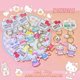 thumbnail image 3 of Sanrioed Kawaii dibujos animados 3D Hello Kitty llavero suave Pvc Anime goma lindo gato Kt llavero correa de muñeca, 3 of 4