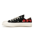 thumbnail image 2 of Converse Men's Chuck Taylor All Star 70 Ox Comme des Garcons PLAY Multi-Heart Black Shoes, from StockX, 2 of 5